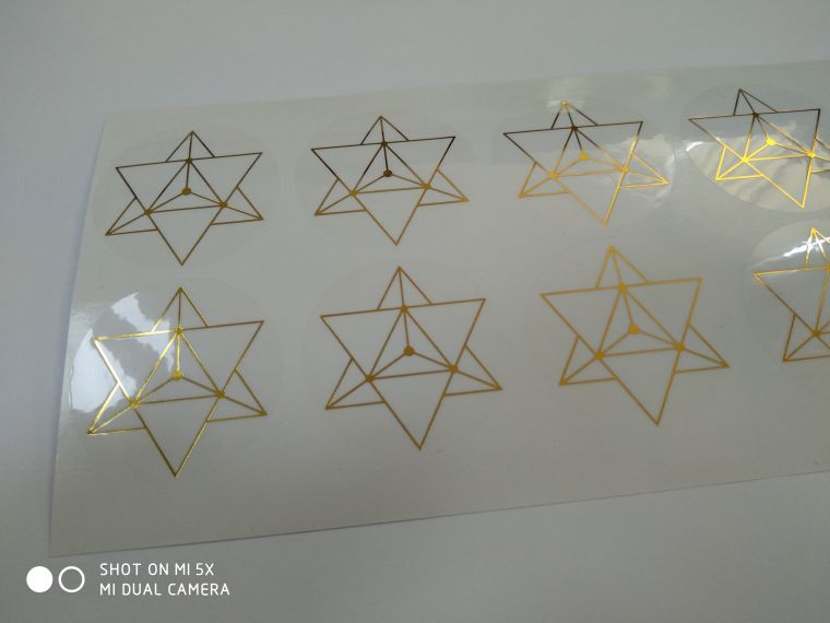燙金標簽
